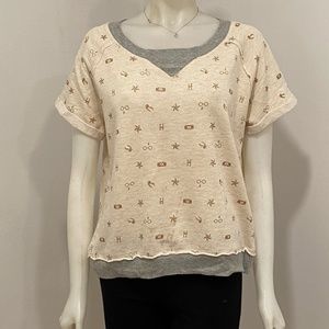 Harry Potter Short Sleeve Sweatshirt XL